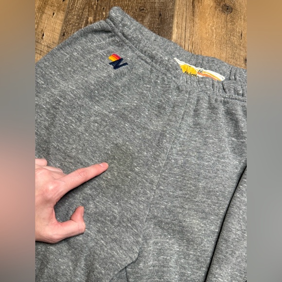 Aviator Nation Bolt Sweatpants, Size Medium - Picture 2 of 6